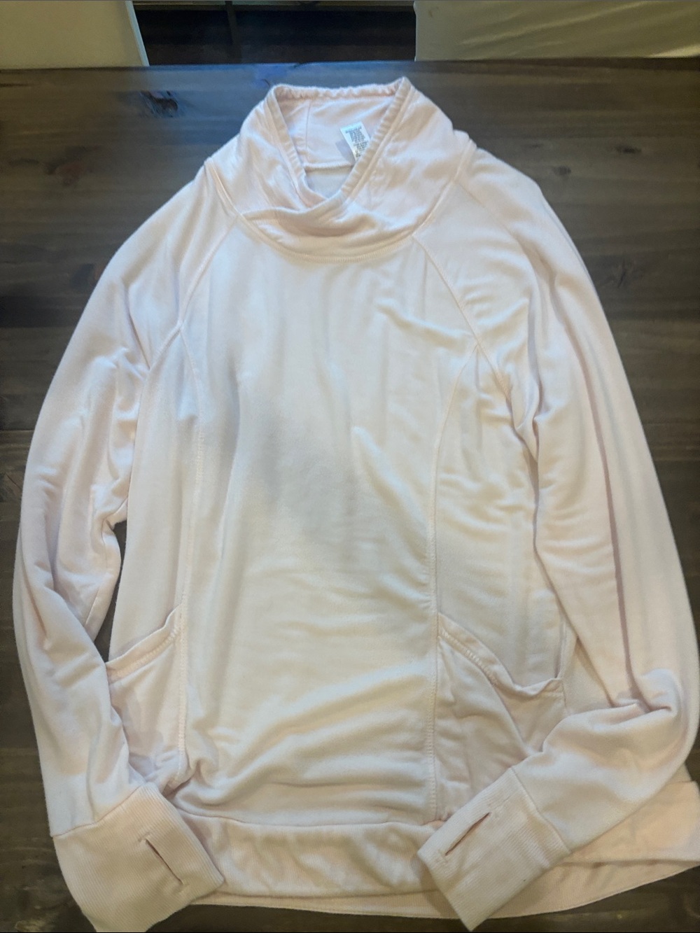 Yogalicious Light Pink Pullover Hoodie